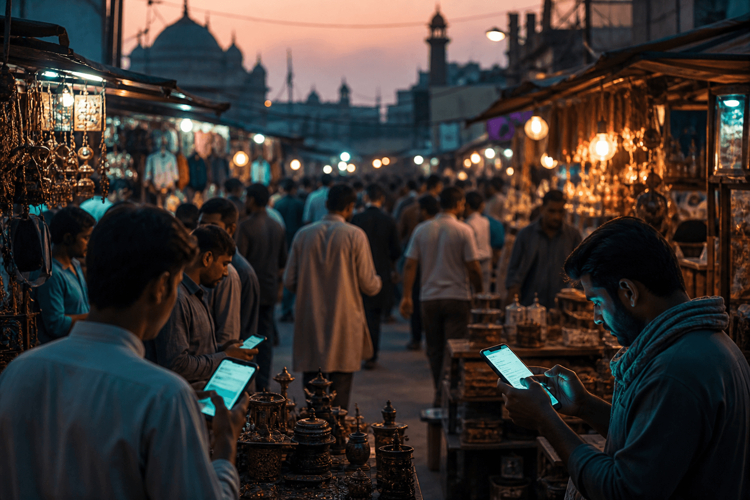 People using the Bselly marketplace