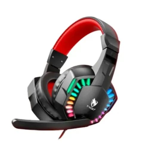 T-WOLF H120 RGB Wired Gaming Headphone, thumbnail 3 of 3