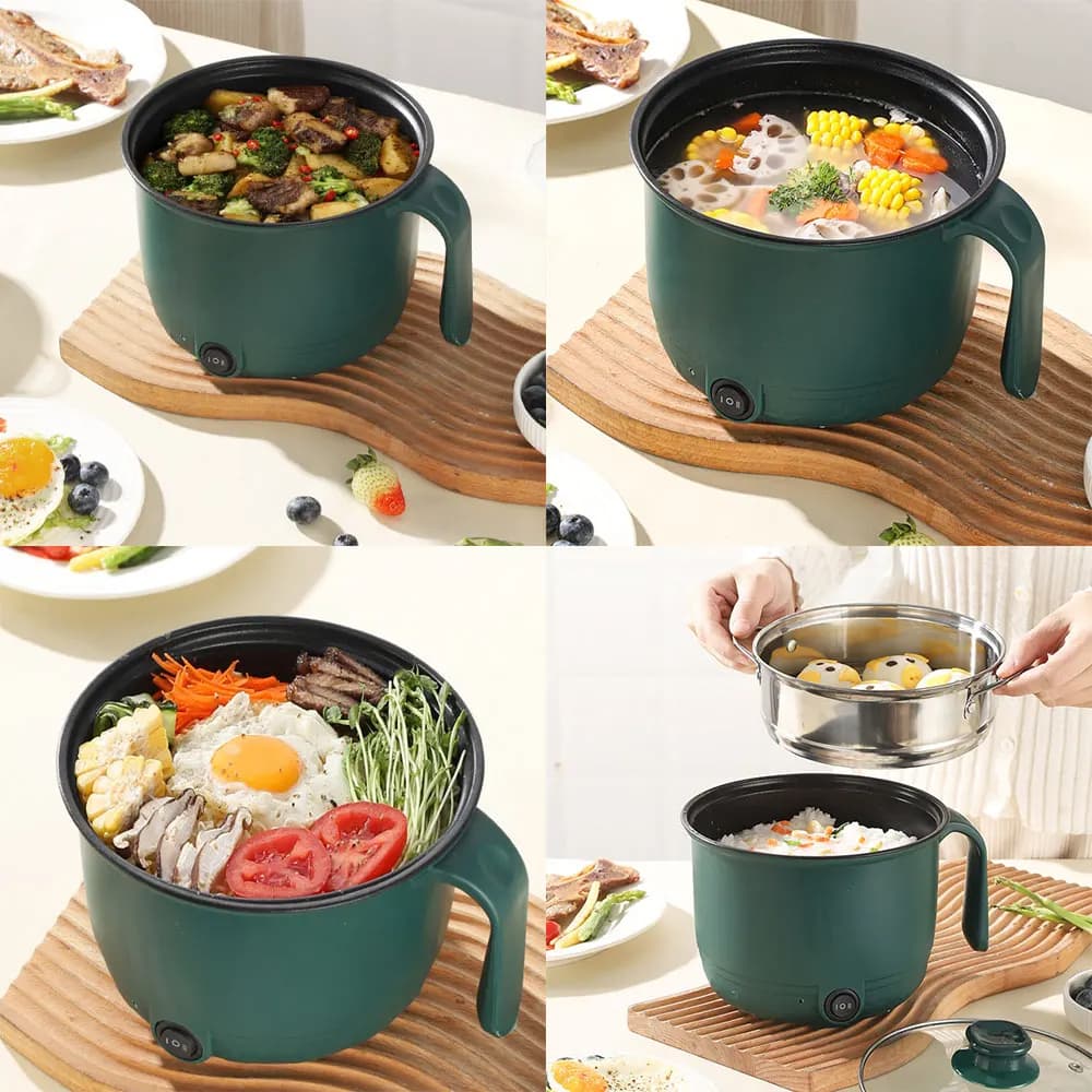 Double Layer Mini Cooking Hot Pot, thumbnail 2 of 4