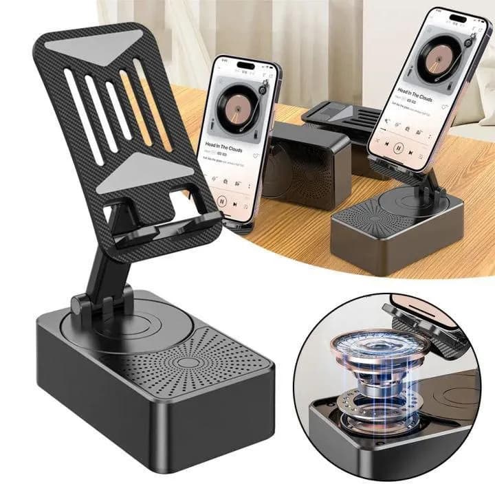 3-in-1 Bluetooth Speaker Phone Stand with Power Bank, image 1 of 3