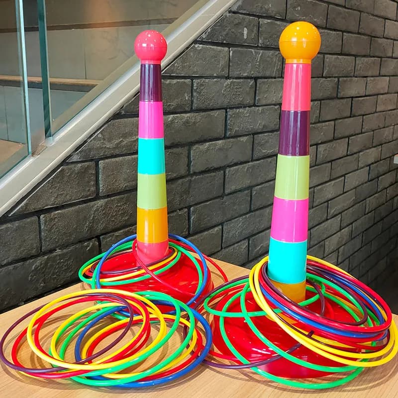 Parent Child Interactive Toys Throwing Rings Puzzle Sets Indoor and Outdoor Leisure Kindergarten Games Children's Toys, thumbnail 3 of 3