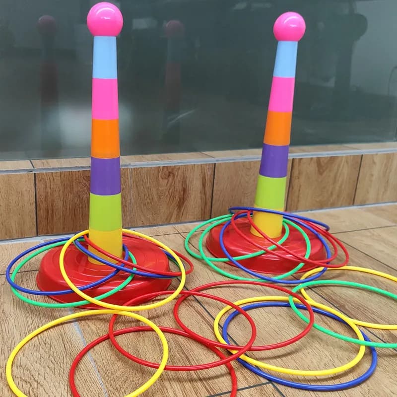 Parent Child Interactive Toys Throwing Rings Puzzle Sets Indoor and Outdoor Leisure Kindergarten Games Children's Toys