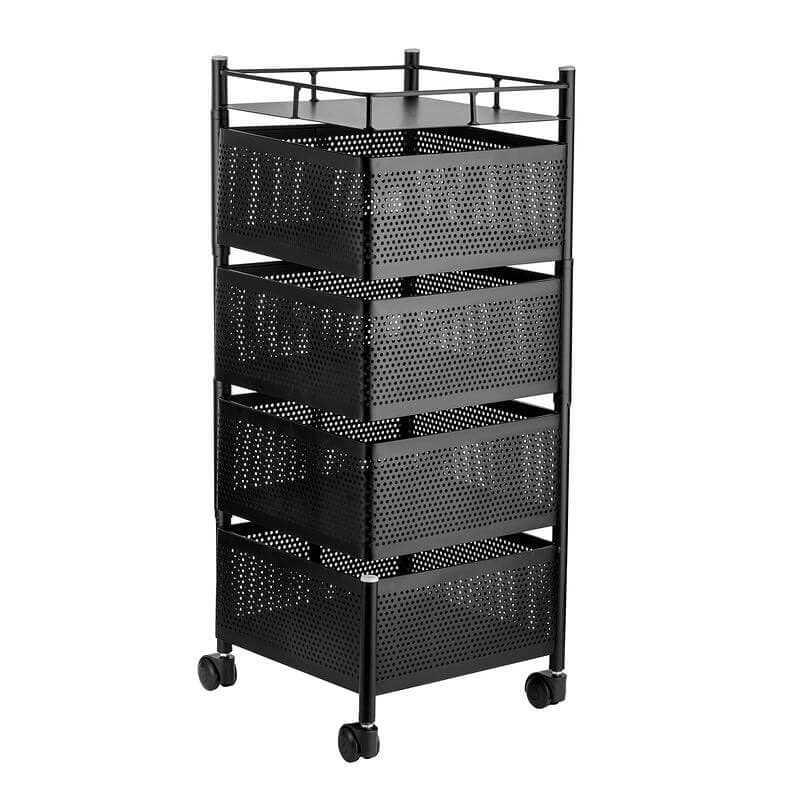 4 Layer Square Shape Kitchen Rack, thumbnail 3 of 4