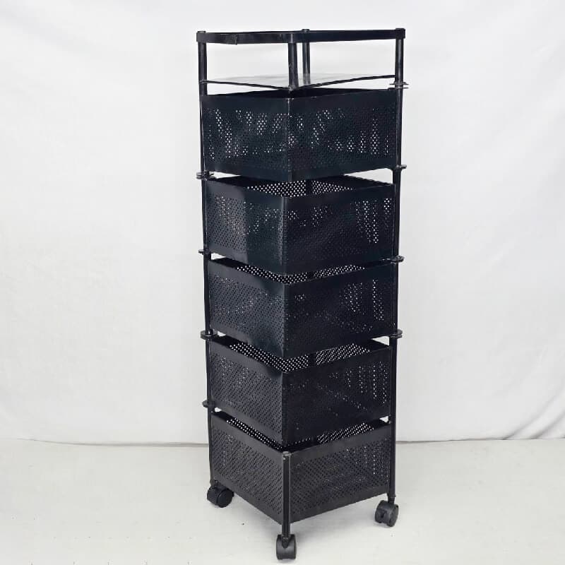 5 Layer Square Shape Kitchen Rack, thumbnail 3 of 4