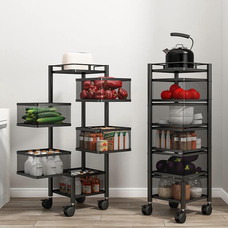 5 Layer Square Shape Kitchen Rack, thumbnail 2 of 4