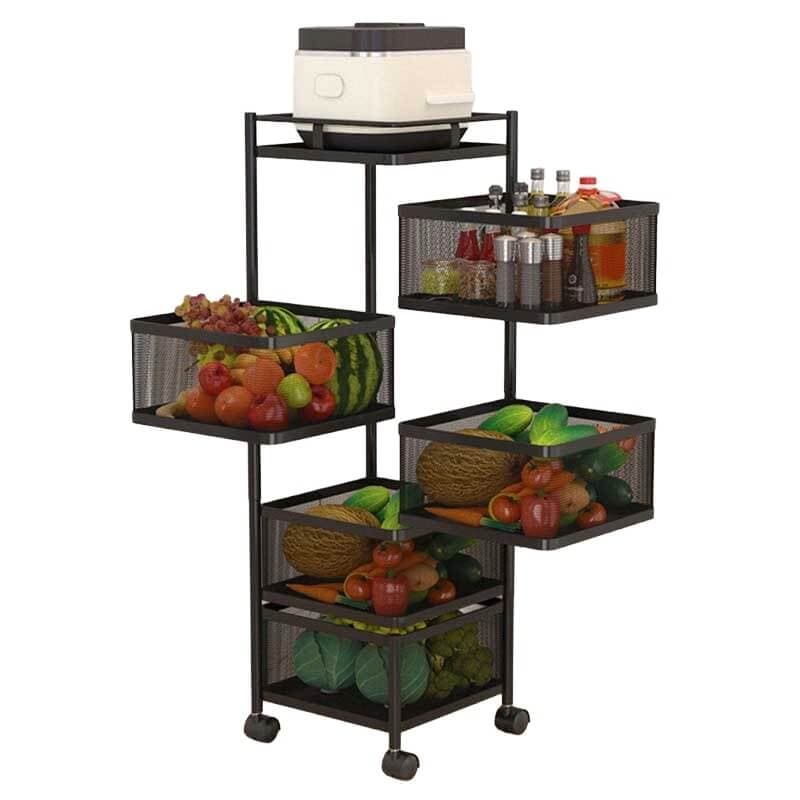 5 Layer Square Shape Kitchen Rack, thumbnail 4 of 4