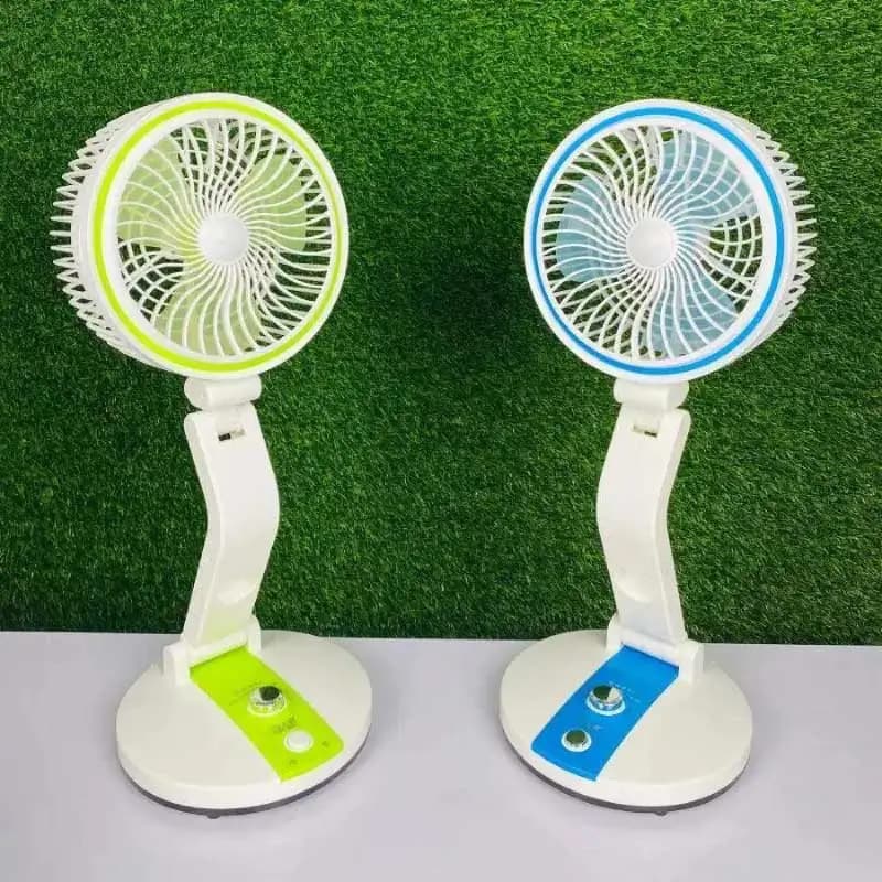 Multifunction Folding Fan With LED Light, thumbnail 2 of 3