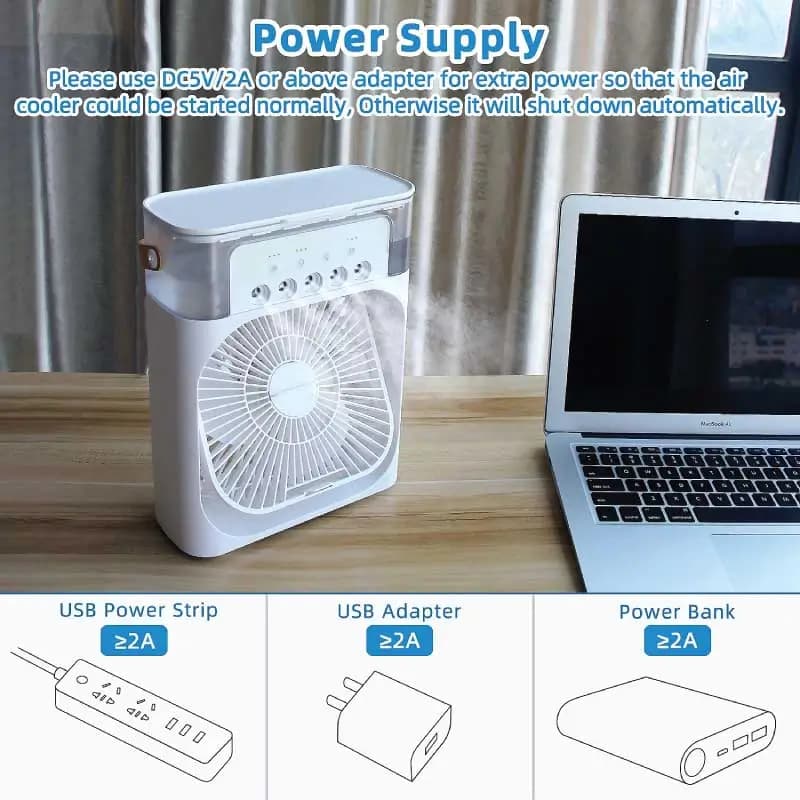 Mini Cooling 5 Fan, thumbnail 2 of 3