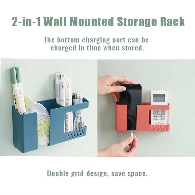 Wall Mounted Double Layer Phone Holder, thumbnail 2 of 3