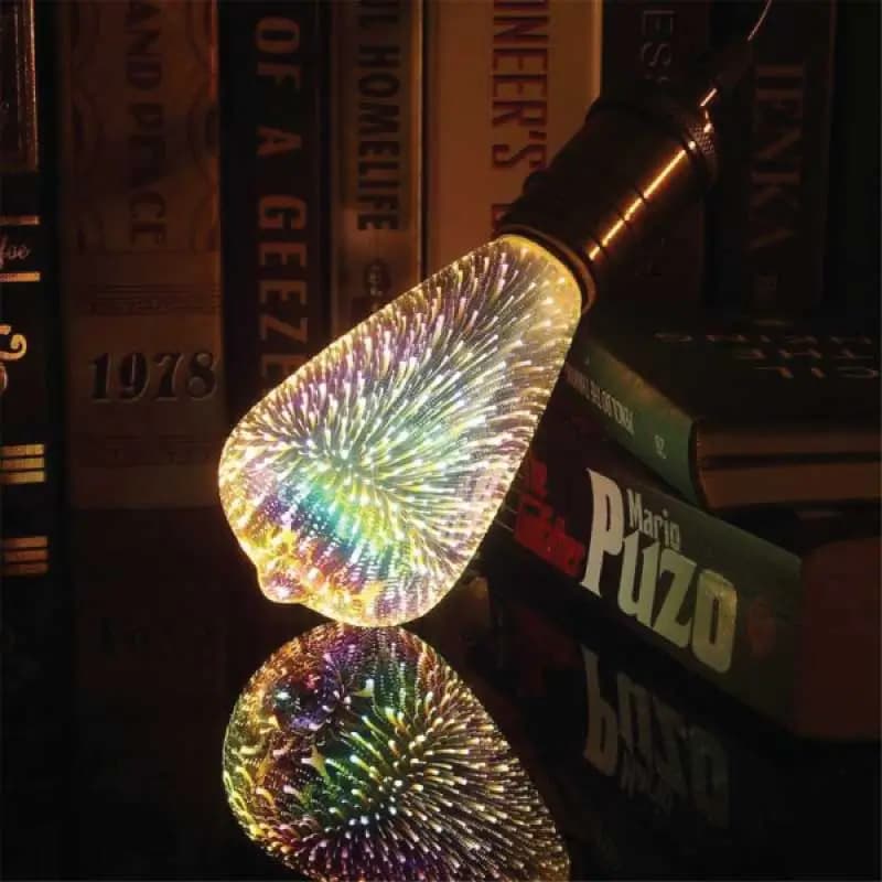3D Firework Led Decorative Light Bulb, thumbnail 3 of 3