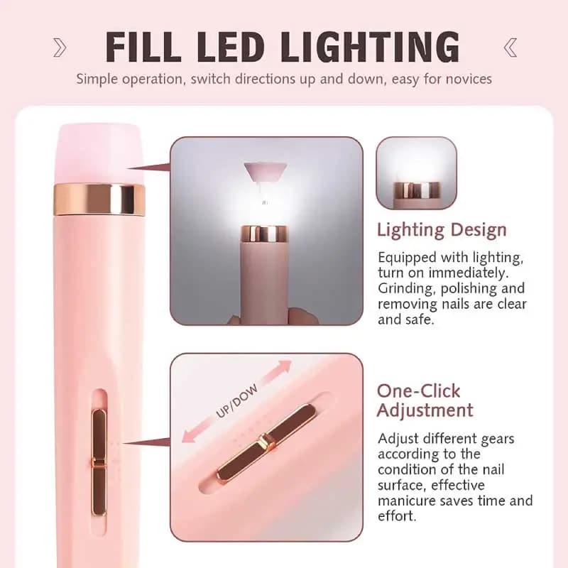 electric nail drill machine, thumbnail 2 of 3