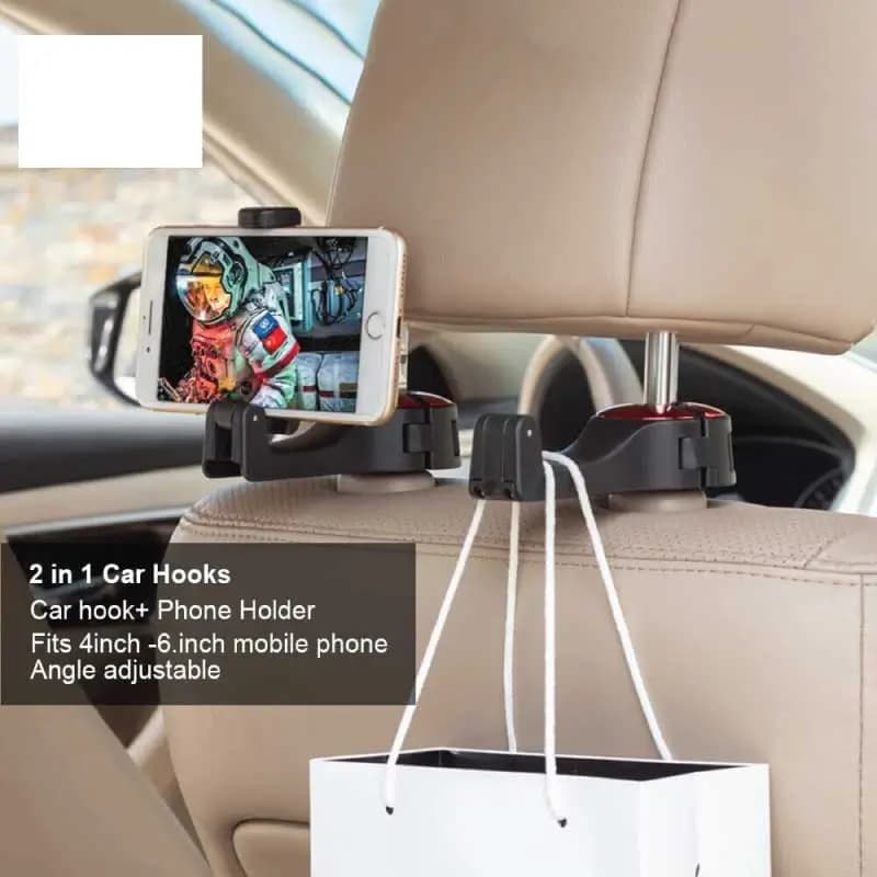 Car Hook Mobile Phone Holder