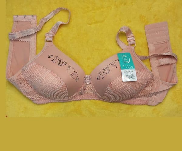 I Love u Bra Full Cup And Full Coverage Padded Bra for Women, Black, thumbnail 8 of 8