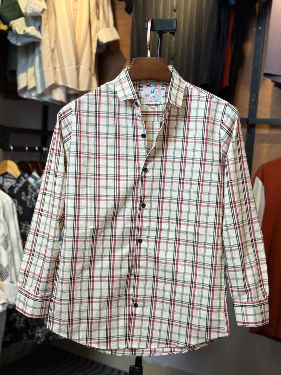 Check shirt