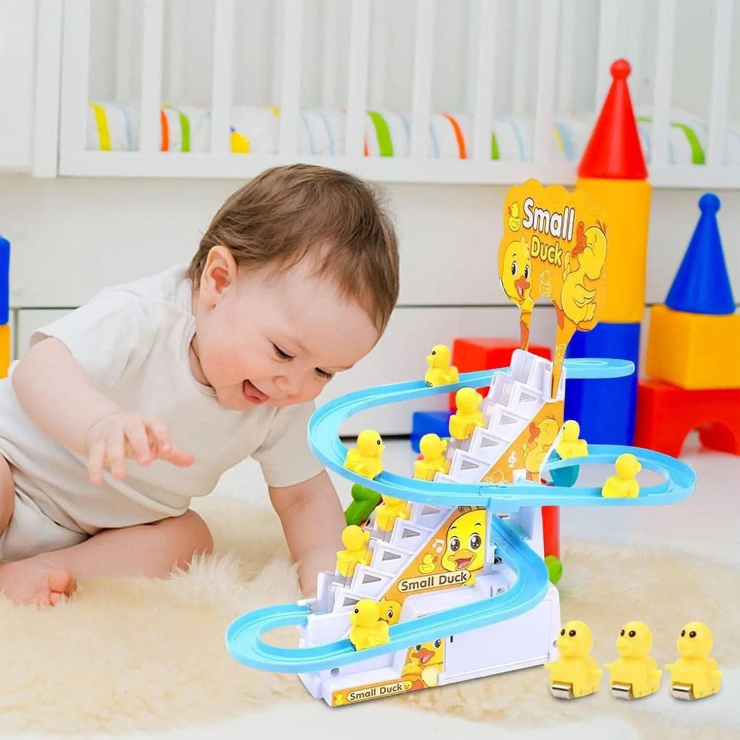 Musical Duck climbing toy, thumbnail 2 of 3