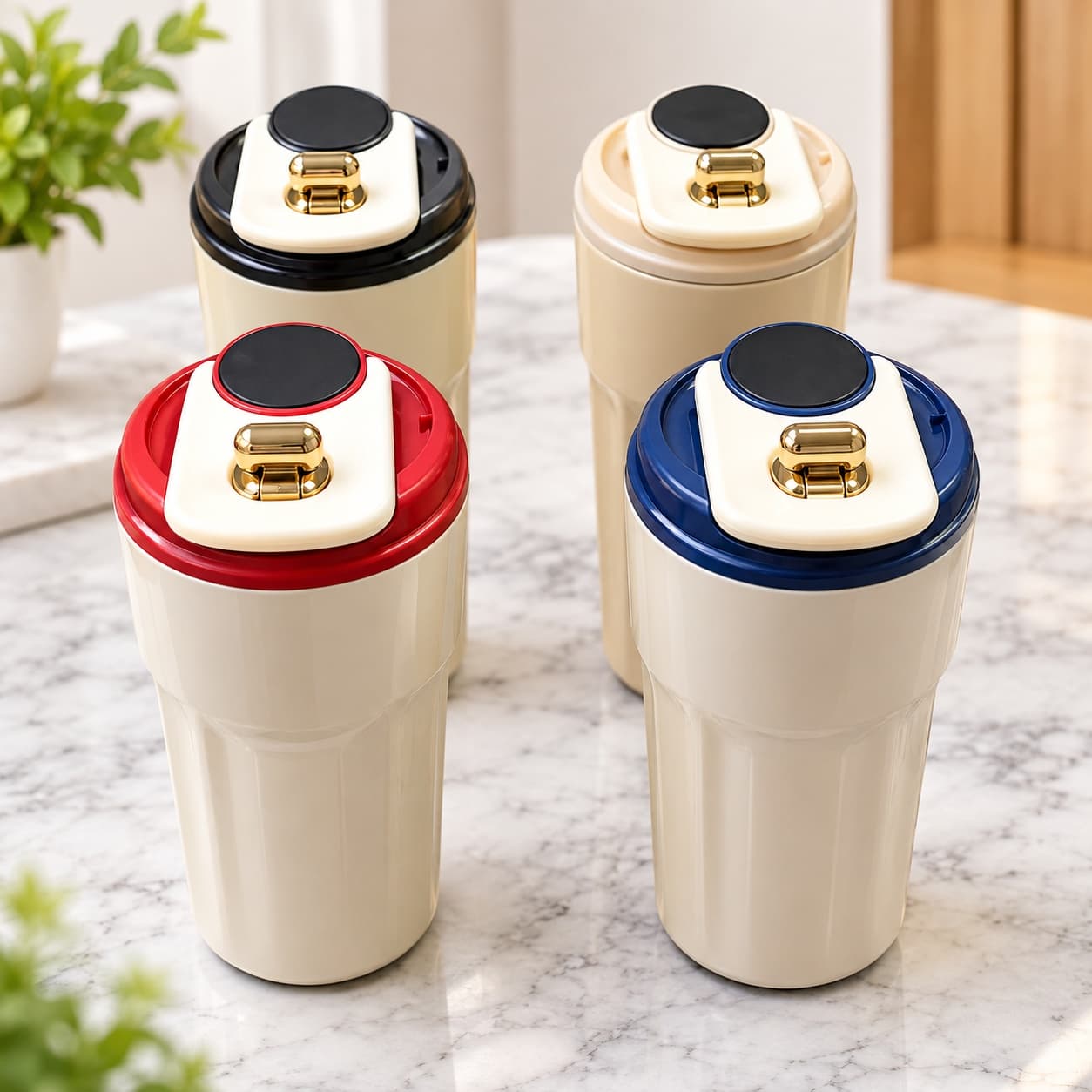 Smart Temperature Display Thermos Cup – 450ml Stainless Steel Vacuum Flask