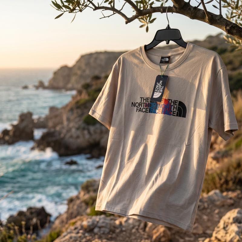 The North Face Men's Standard Fit Graphic Logo Crewneck T-Shirt