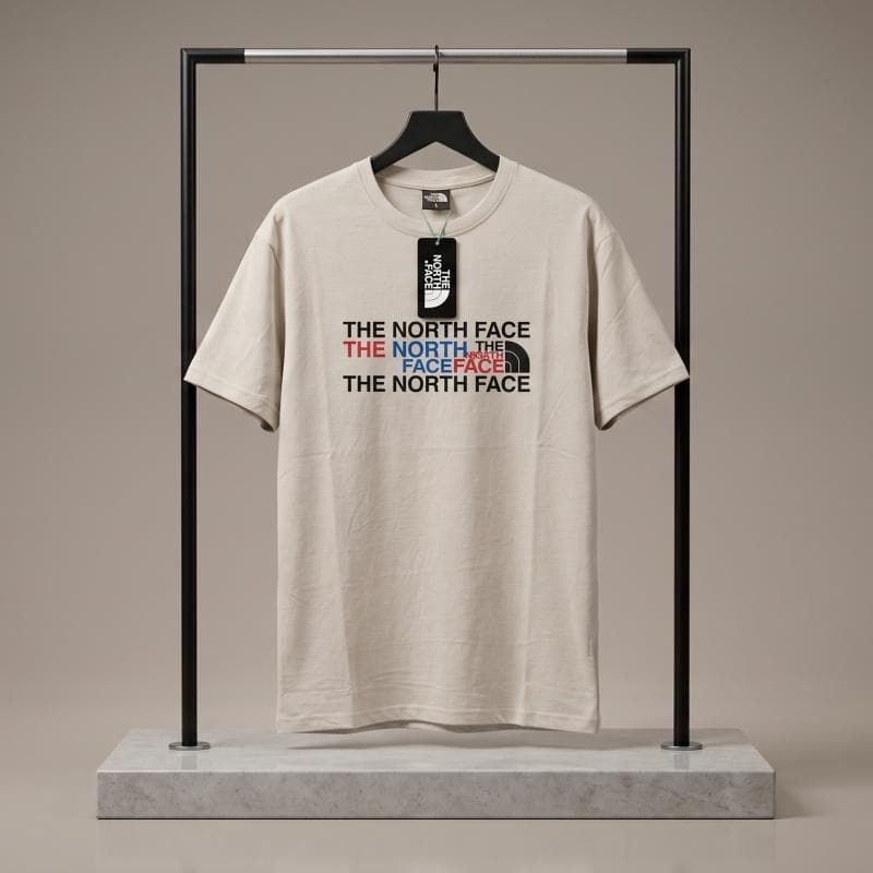 The North Face Men's Standard Fit Graphic Logo Crewneck T-Shirt, thumbnail 7 of 10