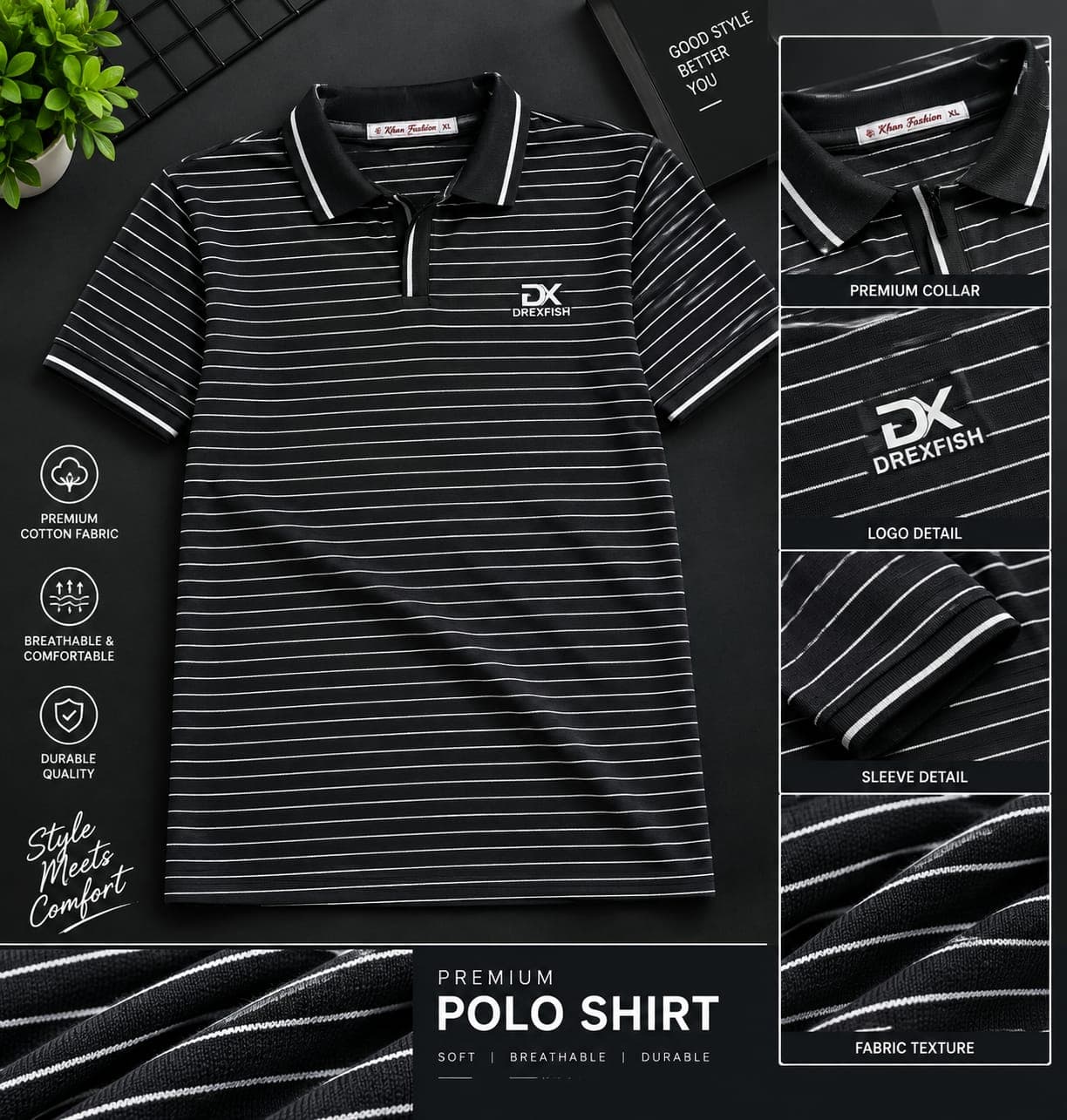 Stylish New Polo Shirt, thumbnail 3 of 3