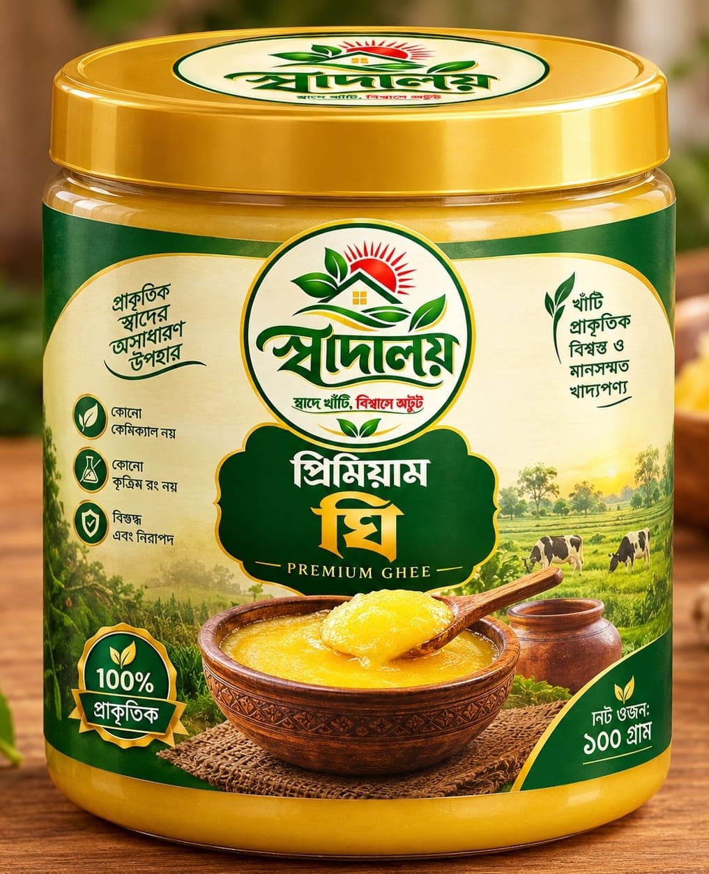 Swadalay Premium Ghee 100g