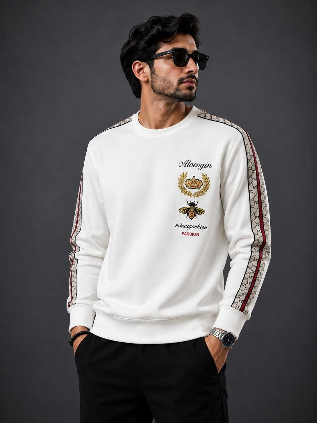 ফুলহাতা t-shirt