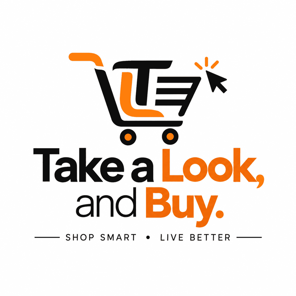 Take a Look, and Buy. logo