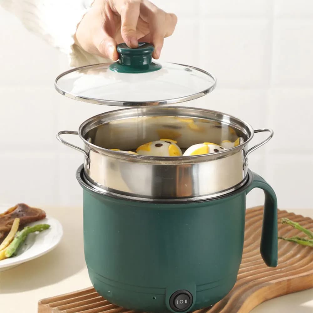 Double Layer Mini Cooking Hot Pot, image 1 of 4